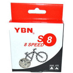 CADENAS YBN 116MM PLATA